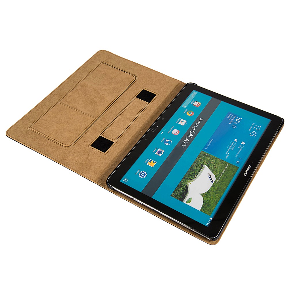 Mary Portfolio Case for Samsung® Galaxy Tab 4 10.1 with Sleep Mode (Black) 