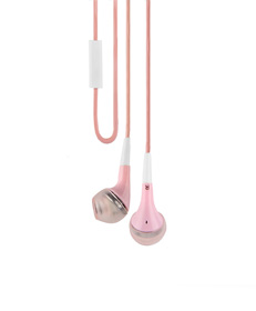 Deluxe Stereo Hands-free Headset 3.5mm, with MIC, Pink