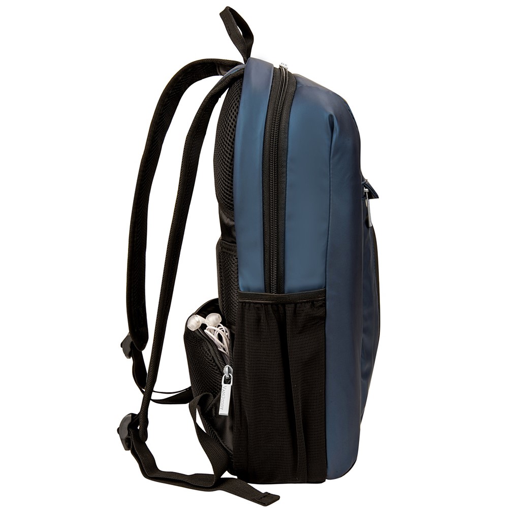 Adler Laptop Backpack 15.6" (Navy Blue with Black Trim)