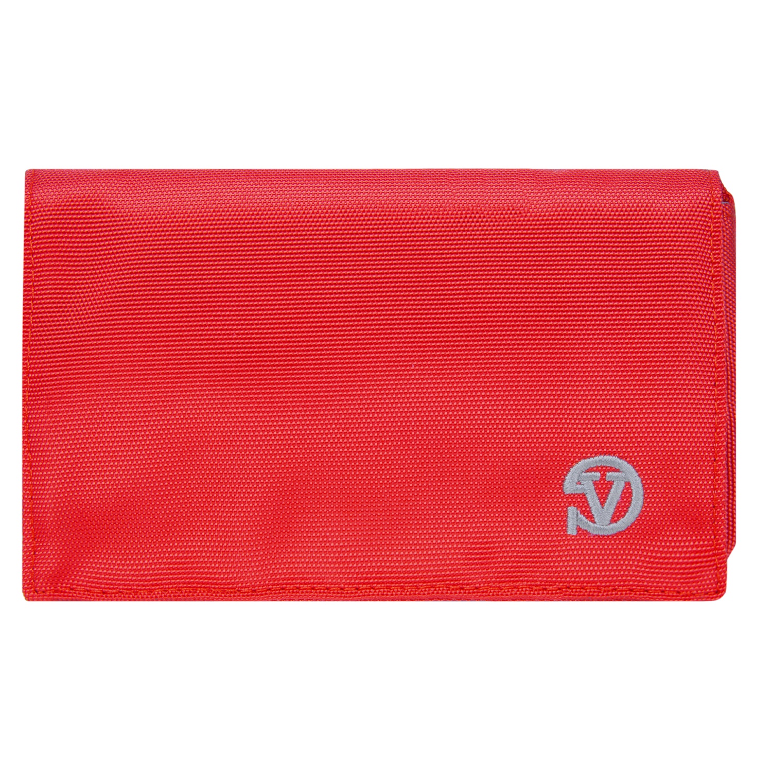 Poly Wallet Case (Red/Grey)                                                              