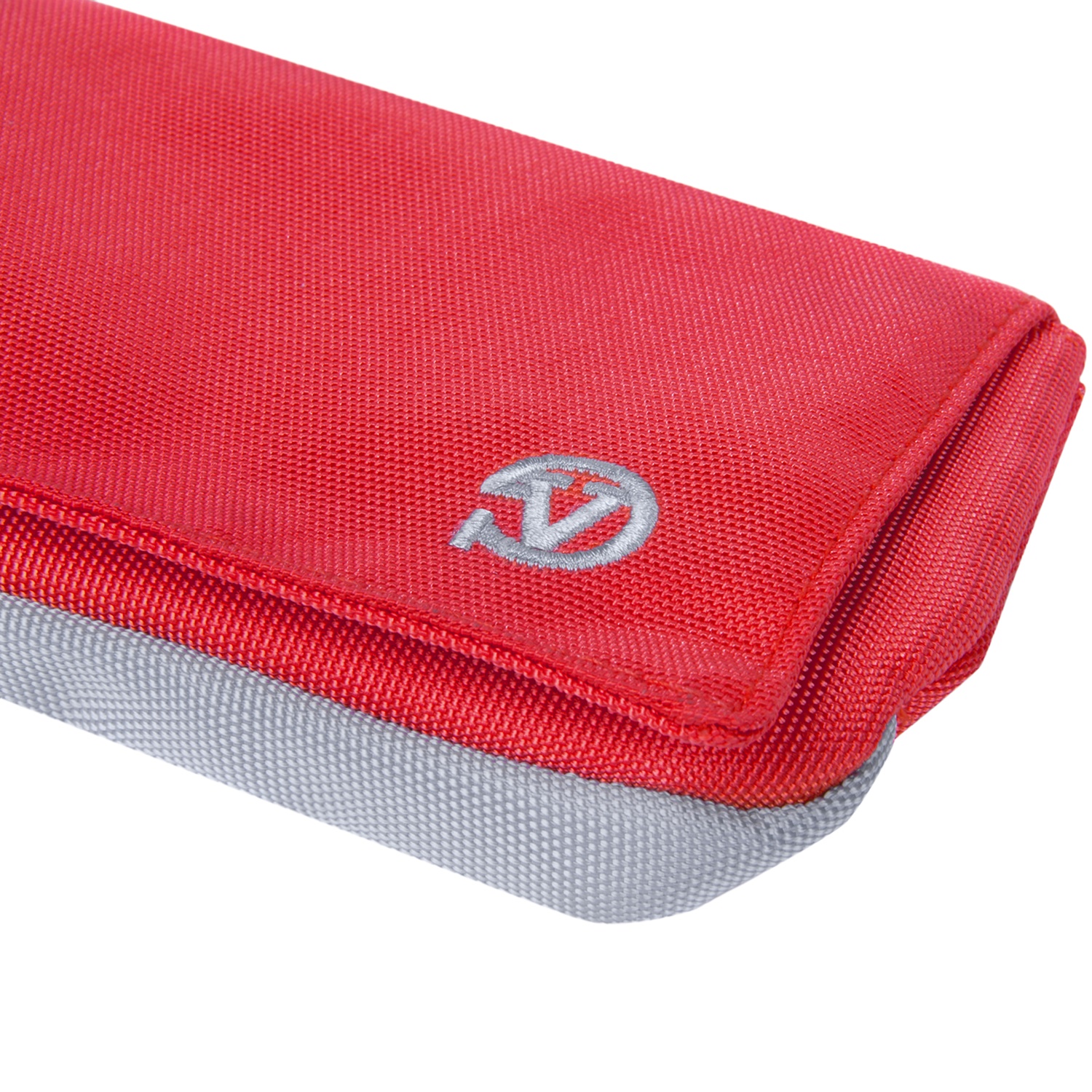 Poly Wallet Case (Red/Grey)                                                              
