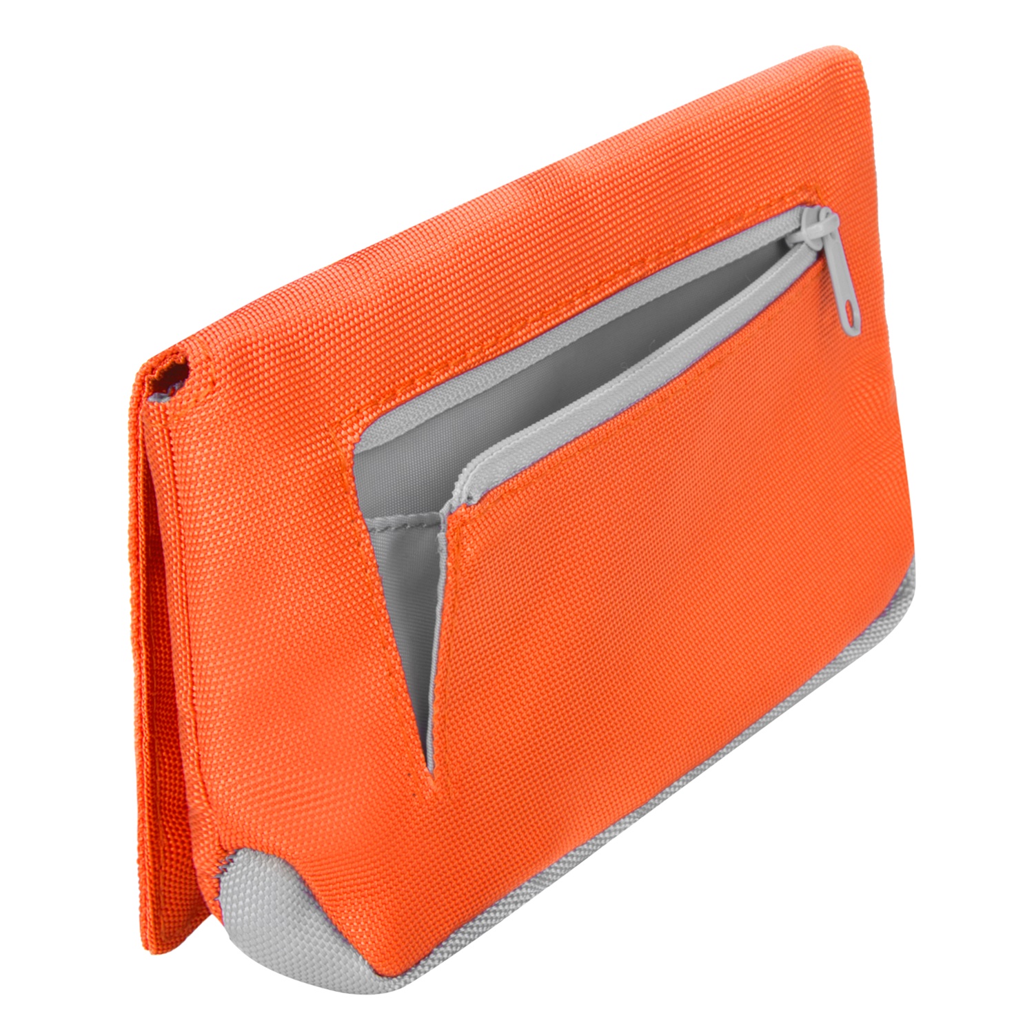 Poly Wallet Case (Orange/Grey)                                                           