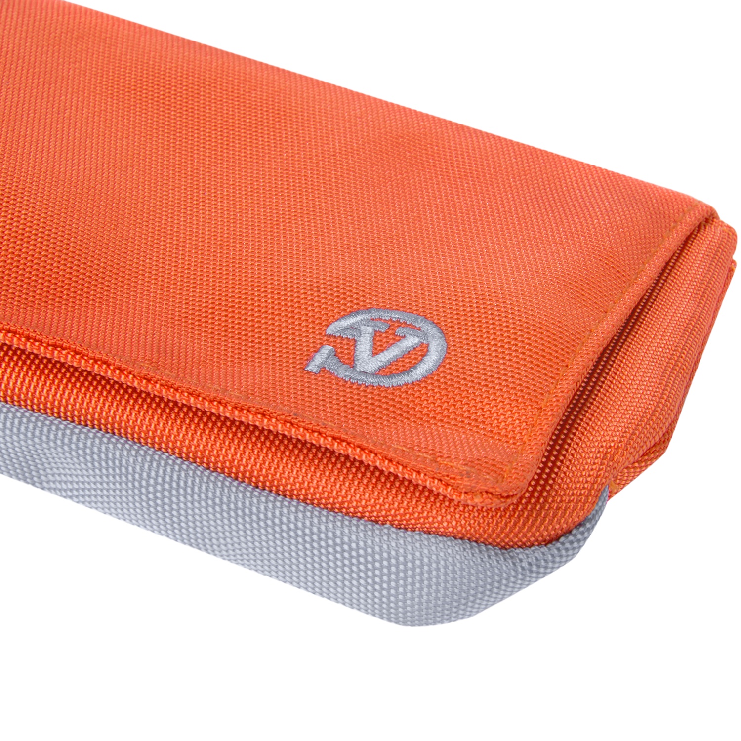 Poly Wallet Case (Orange/Grey)                                                           