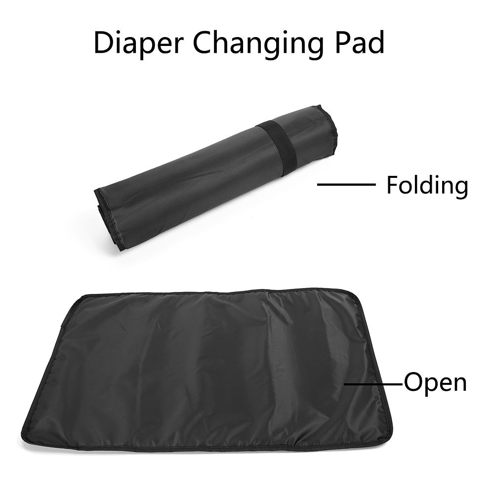 Casy Baby Diaper Bag (Black) 