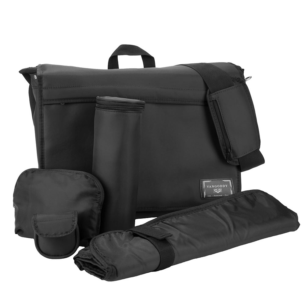 Casy Baby Diaper Bag (Black) 