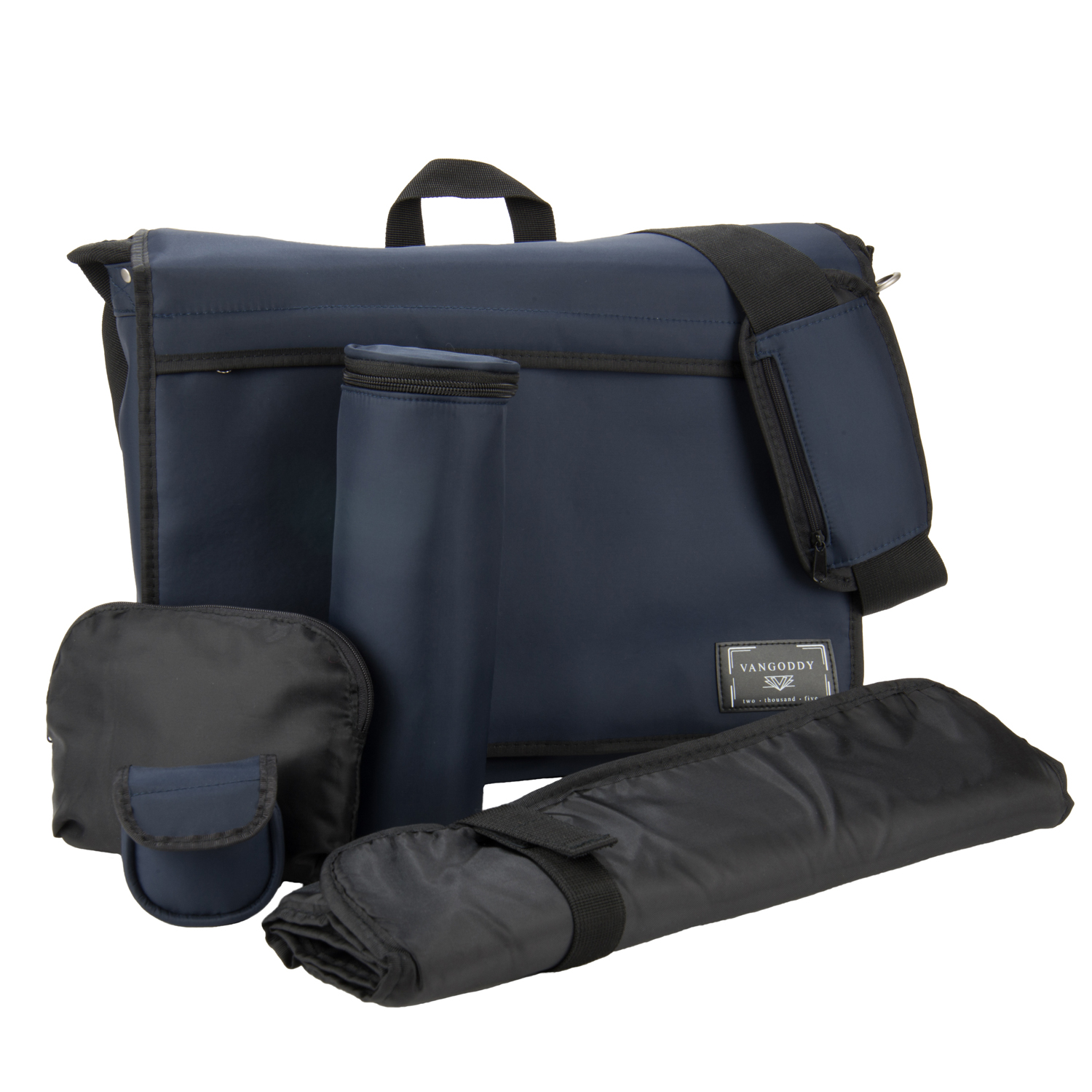 Casy Baby Diaper Bag (Blue)