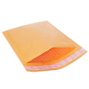 (250 PC) 6.5 X 10 Premium Kraft Bubble Cushioned Mailer