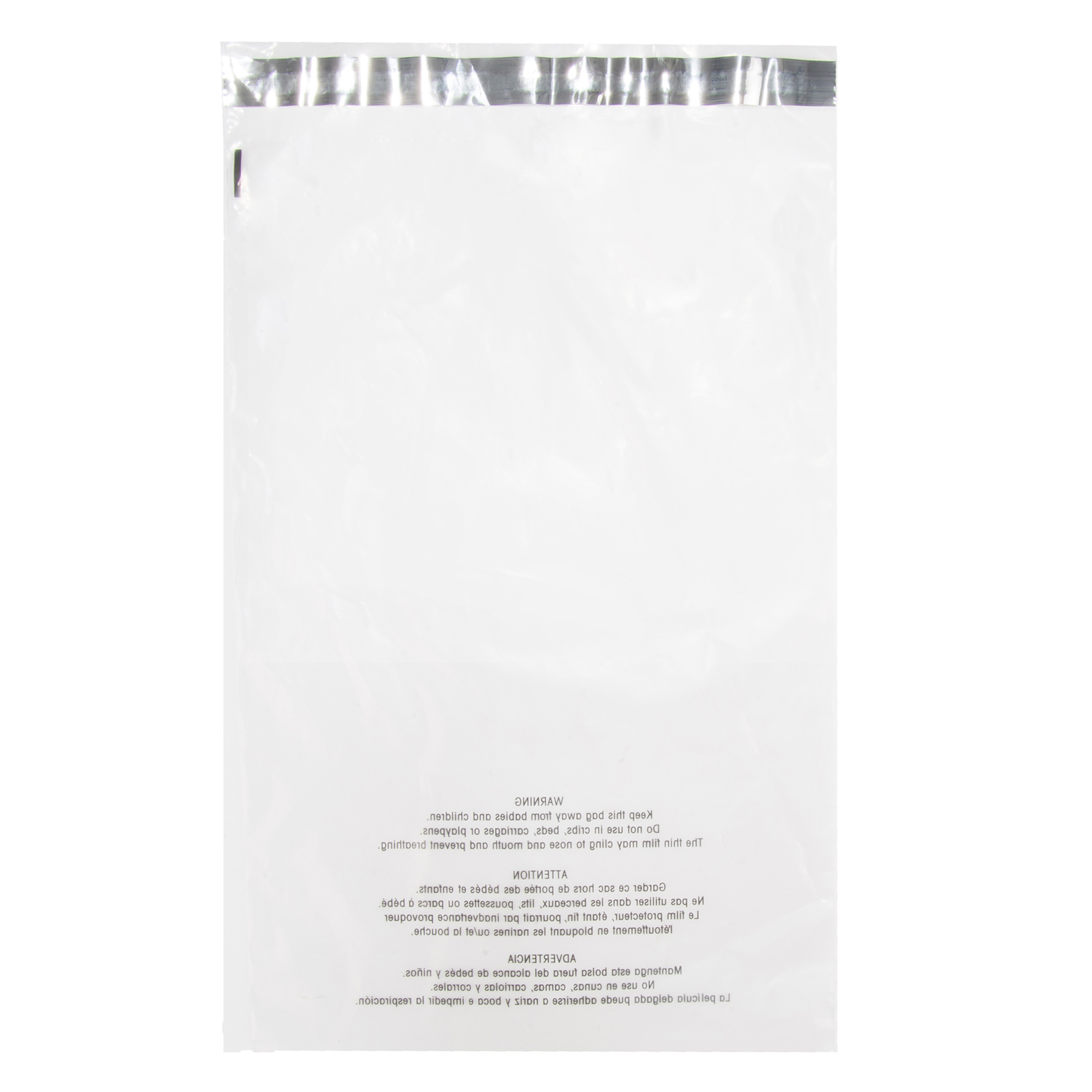 (100 PC) 5 X 7 Clear Poly Bag 