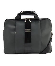 Melissa Shoulder Bag 15" (Grey/Black)