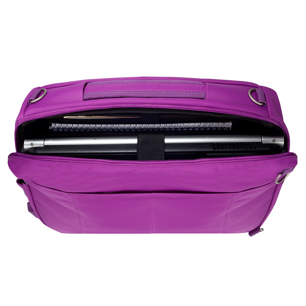 Bonni Two in One Laptop Shoulder Bag Backpack 15.6" (Purple)