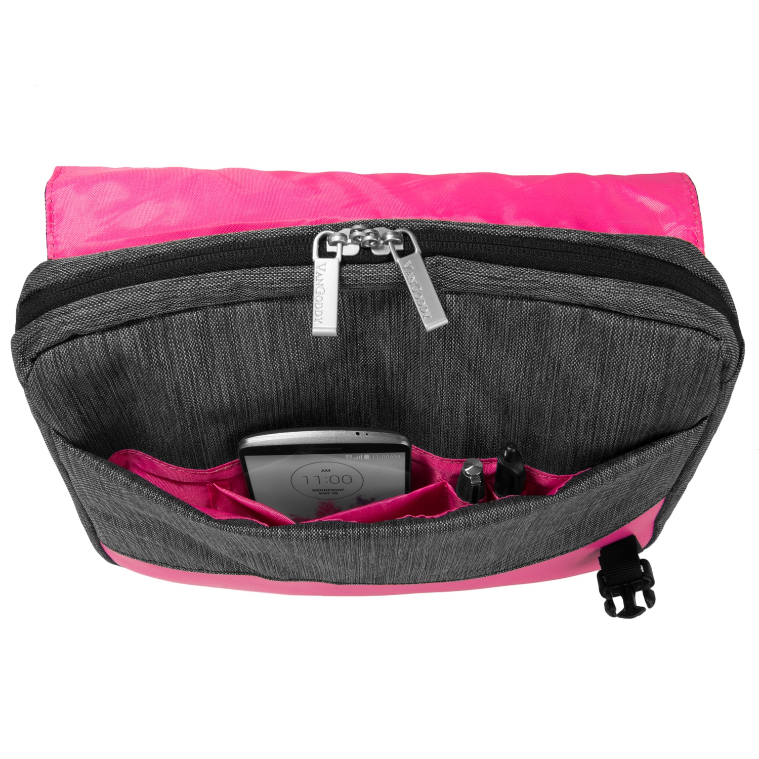 Wave Messenger Bag 10.2" (Magenta)