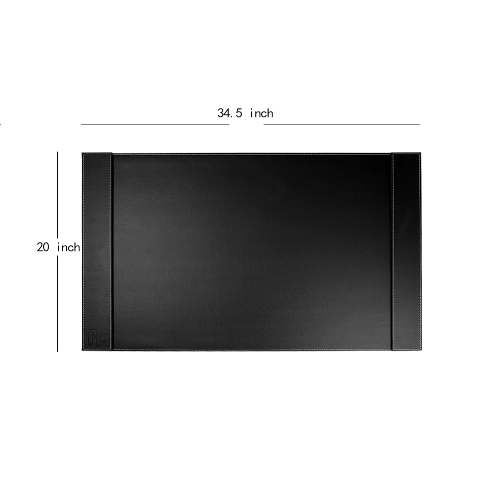 SUM Life Edge Office Desk Pad,34x20 inch, Black