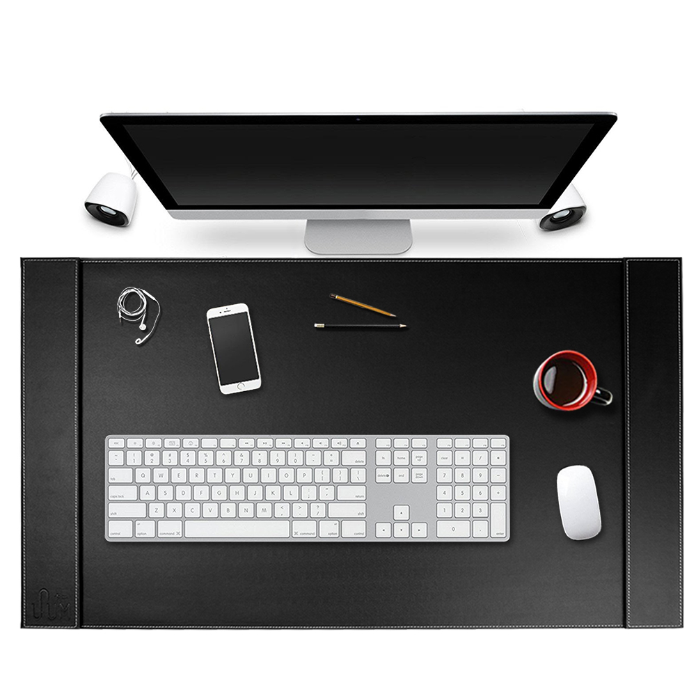 SUM Life Edge Office Desk Pad,34x20 inch, Black