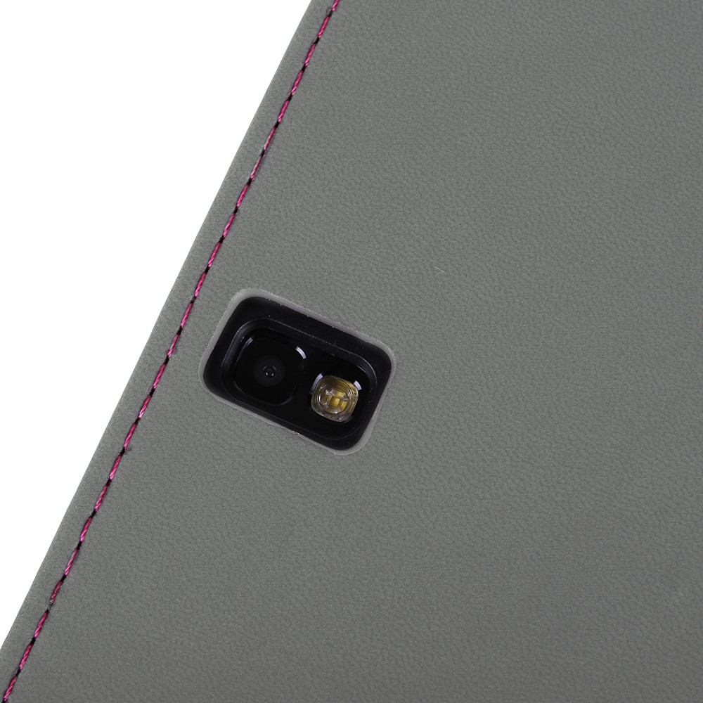 Mary Portfolio Case for Samsung® Galaxy Tab 4 10.1 with Sleep Mode (Pink/Gray) 