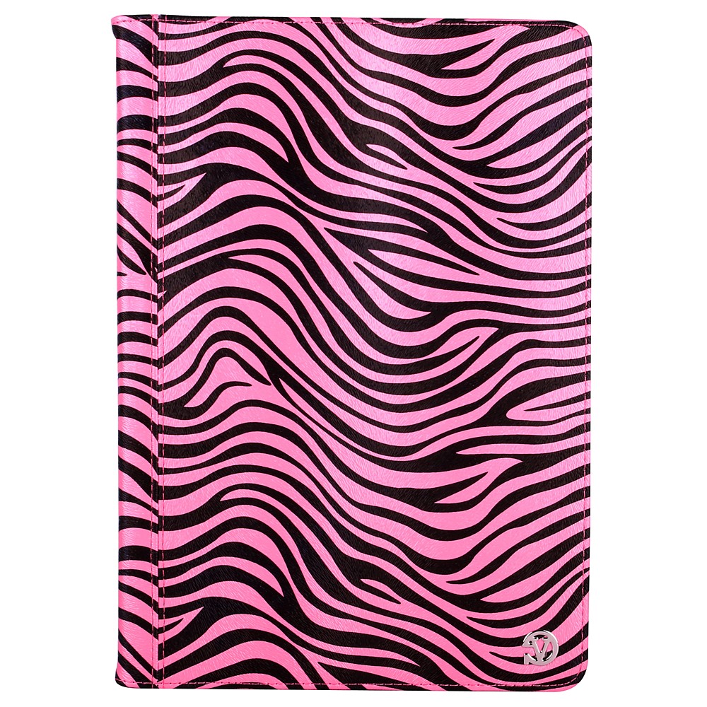 Mary Self Stand Case for Samsung® Galaxy Note Pro 12.2 (Pink/Black Zebra) 