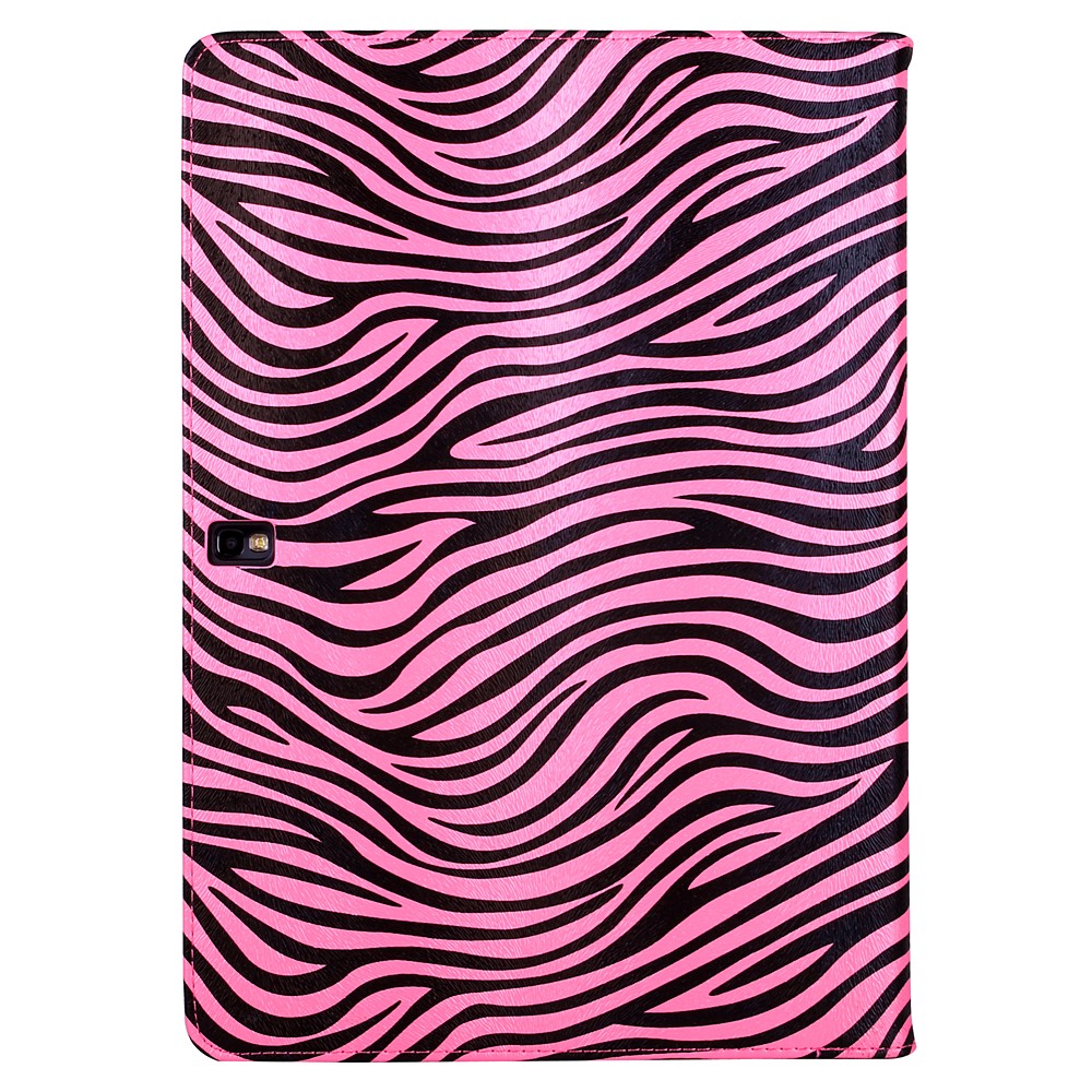 Mary Self Stand Case for Samsung® Galaxy Note Pro 12.2 (Pink/Black Zebra) 
