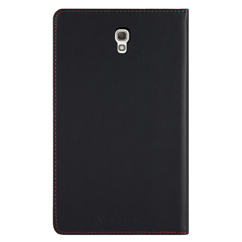 Mary Portfolio Case for Samsung® Galaxy Tab 4 8.0 with Sleep Mode (Black/Red) 