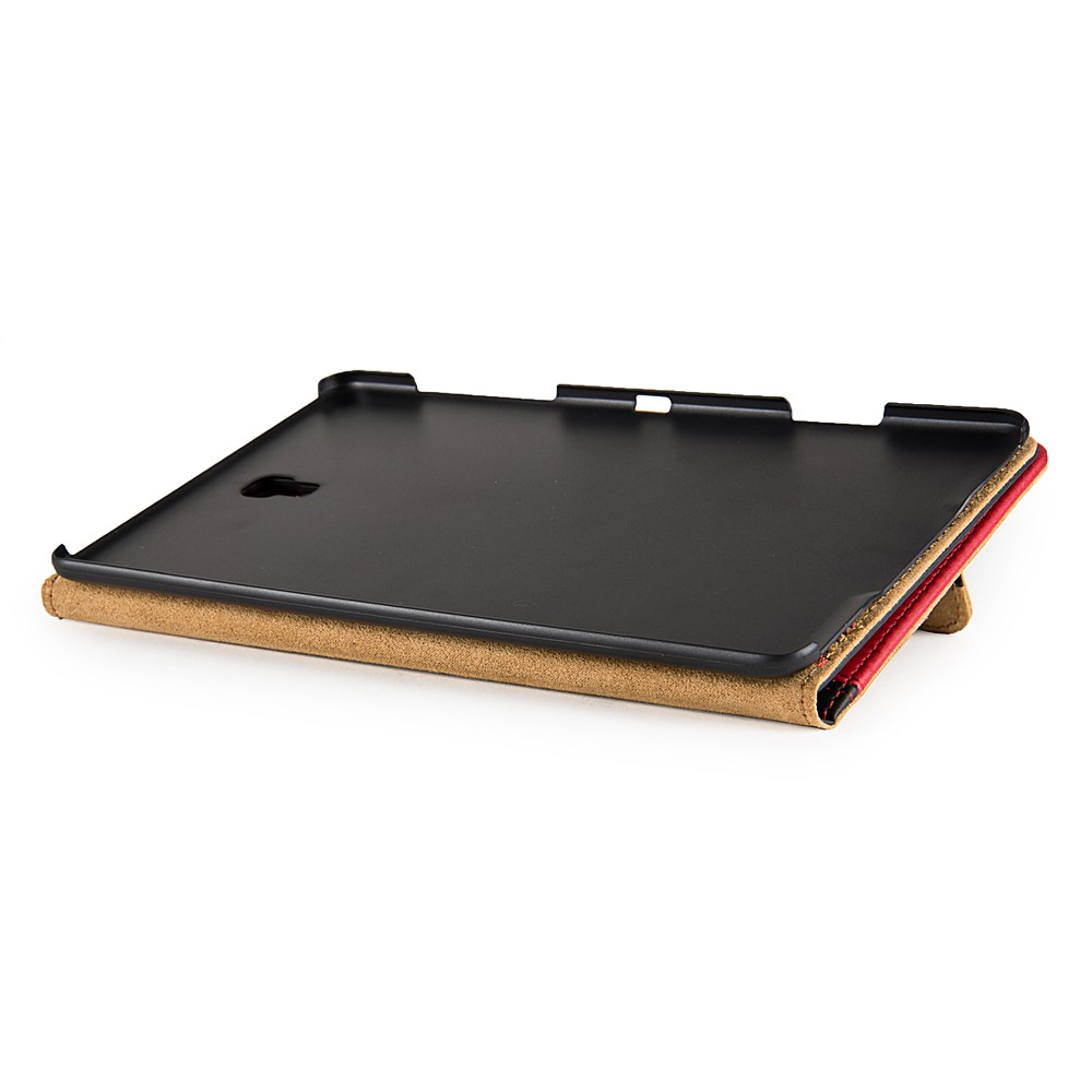 Mary Portfolio Case for Samsung® Galaxy Tab 4 8.0 with Sleep Mode (Black/Red) 