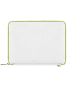 Irista 7" Tablet Sleeve (White/Lawn Green)