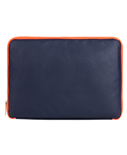 Irista 15" Laptop Sleeve  (Midnight Blue/Orange)