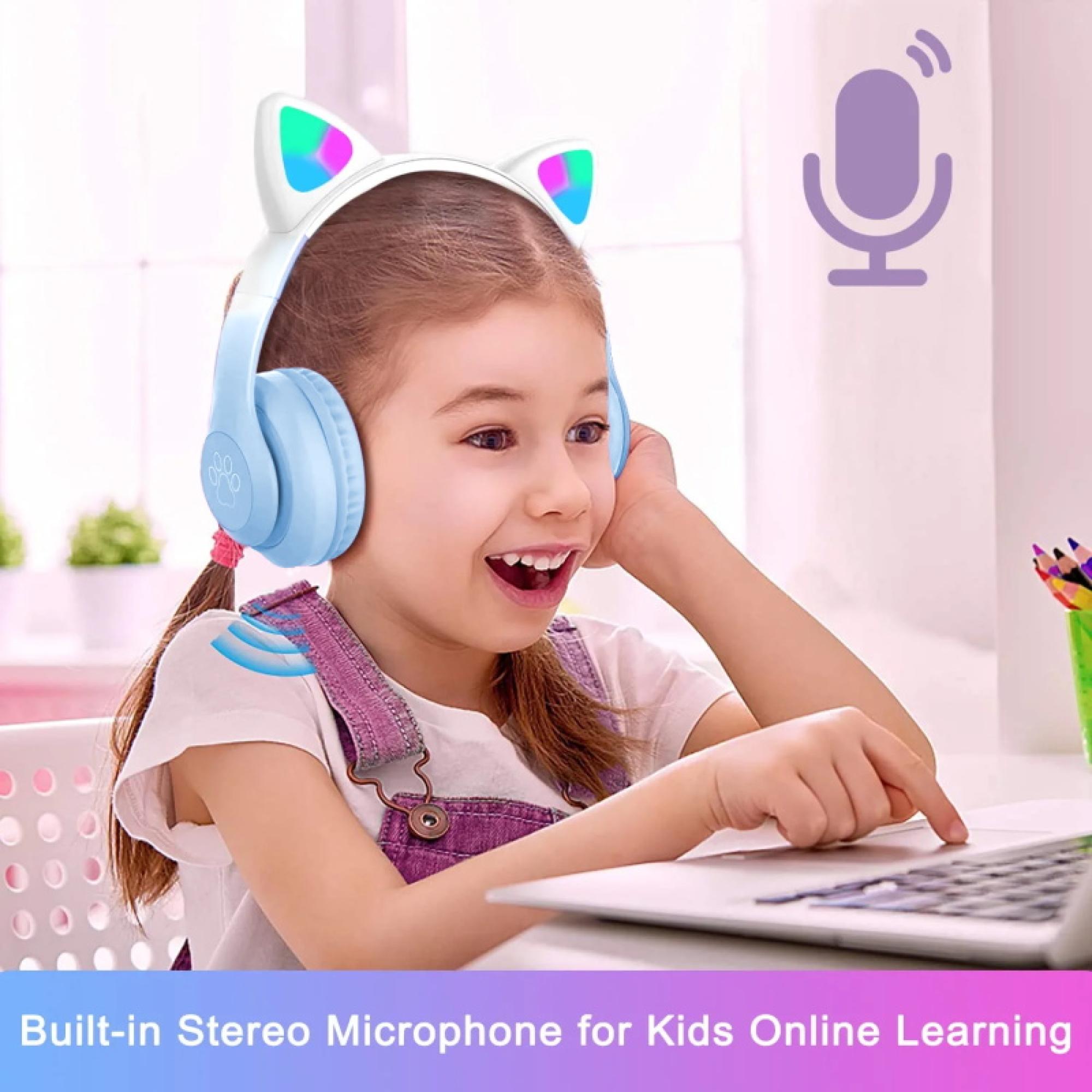 MyBat Pro Katchy Kitty Bluetooth Headset - Blue