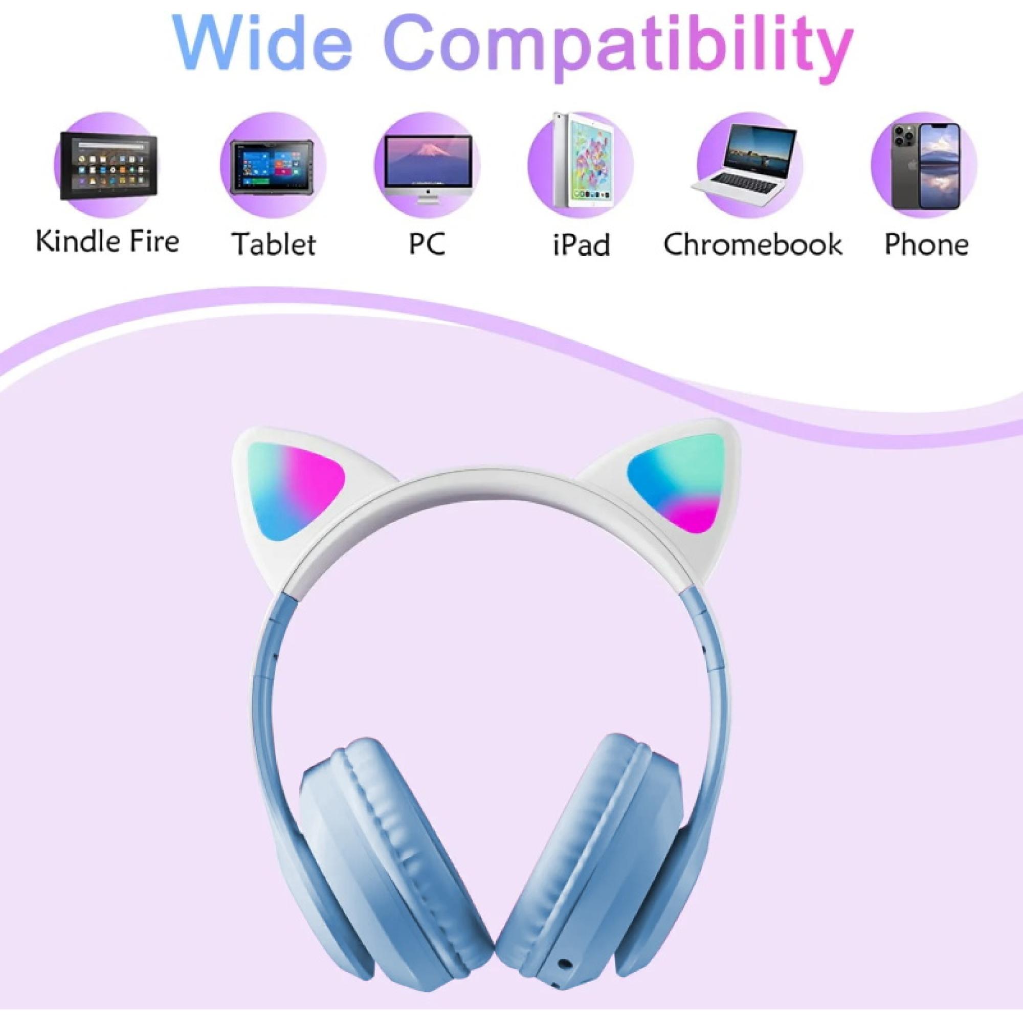 MyBat Pro Katchy Kitty Bluetooth Headset - Blue