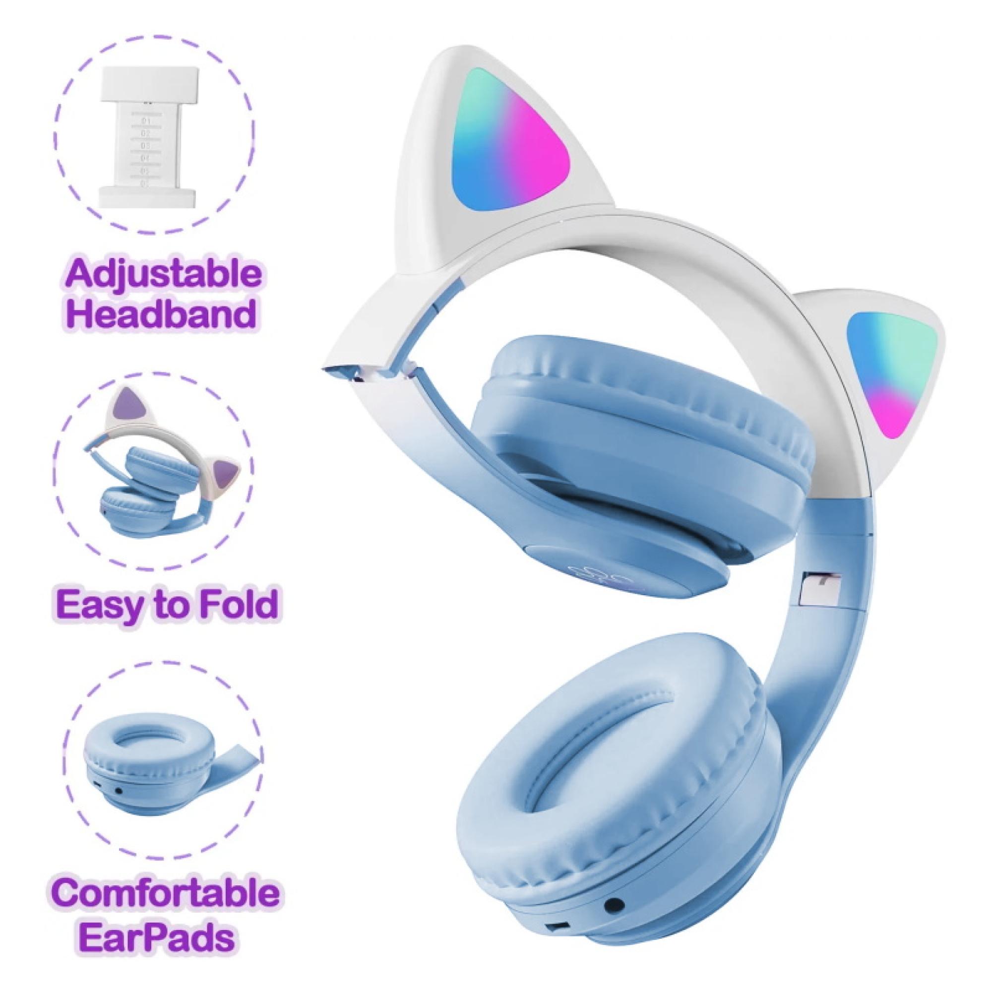 MyBat Pro Katchy Kitty Bluetooth Headset - Blue