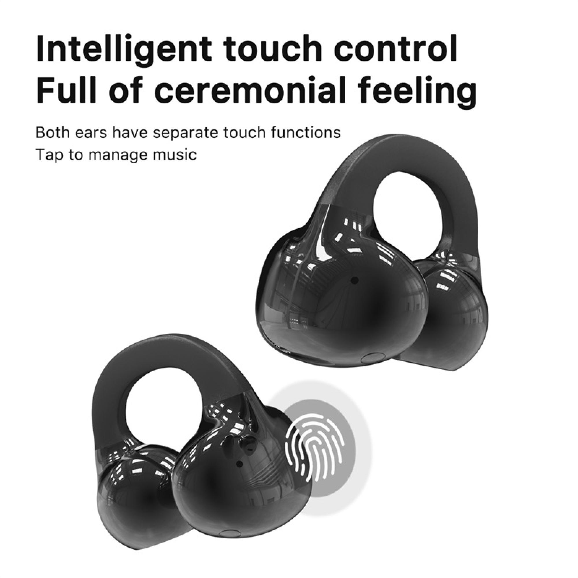 MyBat Pro Clip Open-Ear Earbuds - Gray