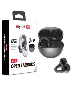 MyBat Pro Clip Open-Ear Earbuds - Gray