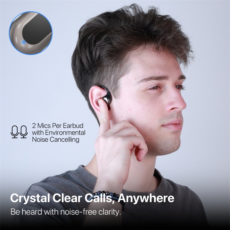 MyBat Design Lab Open-Ear Earbuds - Black Army Camouflage