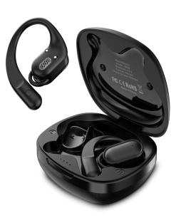echelon RoundSound Open-Ear True Wireless Earbuds - Black