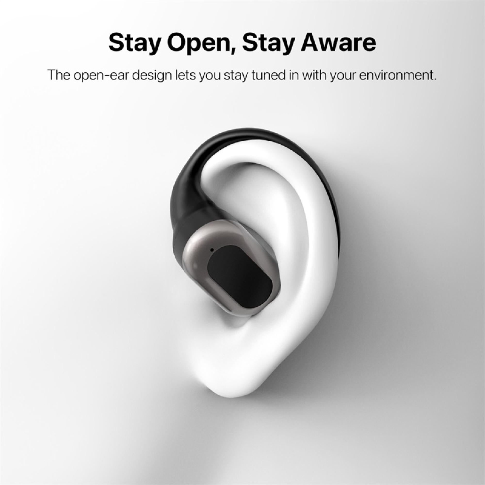 MyBat Design Lab Open-Ear Earbuds - Black - American Flag