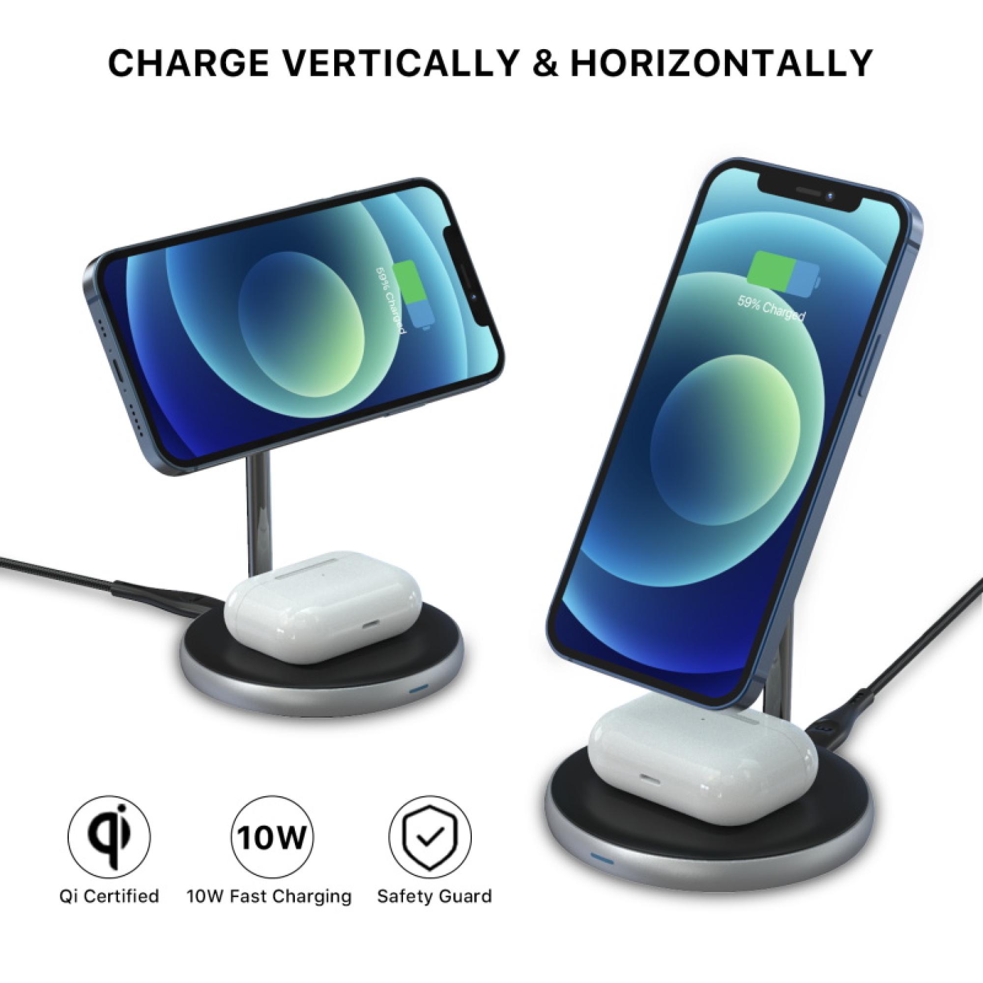 MyBat Pro 2-in-1 MagSafe Charging Stand