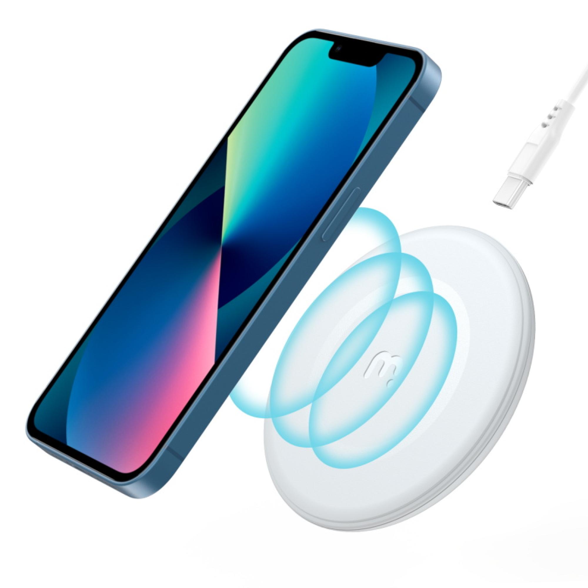 MyBat Pro Wireless Charging Pad (15W) - White