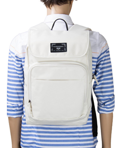 Vangoddy Luca Flapper Travel Business Backpack Fits up to 15.6 Inch Laptop, White Vangoddy Luca Flapper Travel Business Backpack Fits up to 15.6 Inch Laptop, White