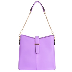 Serena Buckle Bag (Purple)