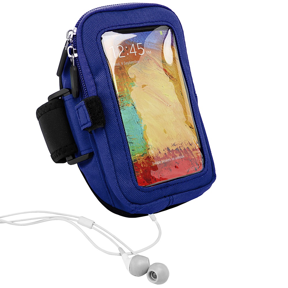 Zippered Armband (Blue) 