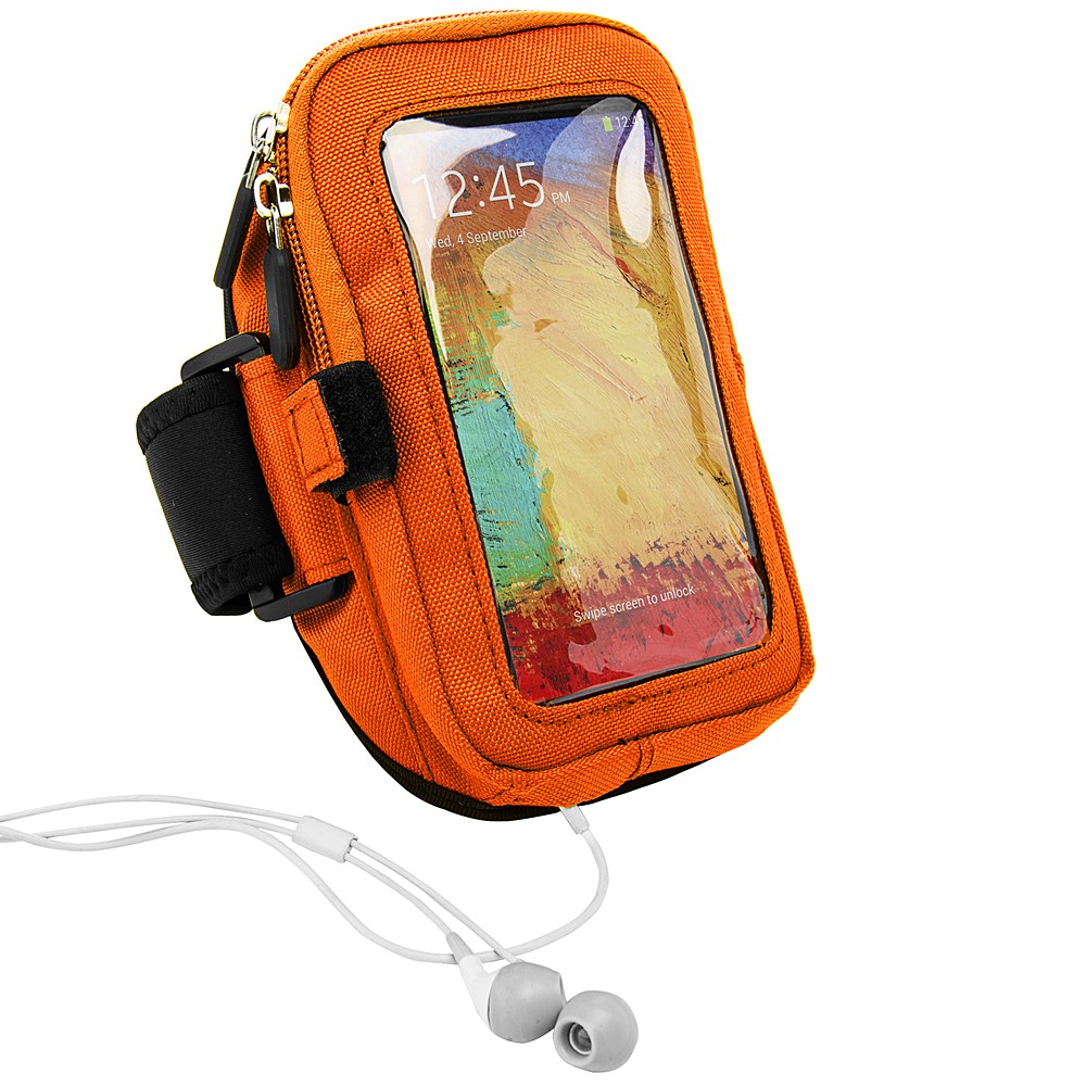 Zippered Armband (Orange) 