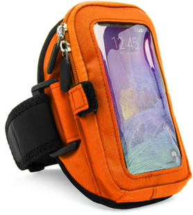 Zippered Armband (Orange) 