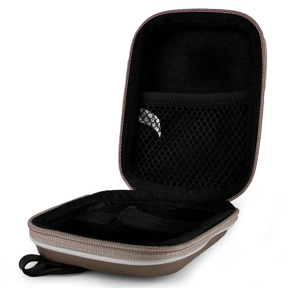 Square Eva Carrying case (Metallic Gun Metal)