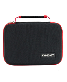 Black with Red Trim Harlin Case