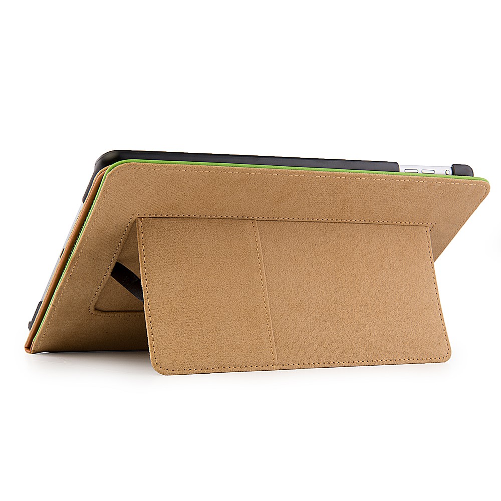 Mary Case for iPad Air with Sleep Mode (Green/Brown) 