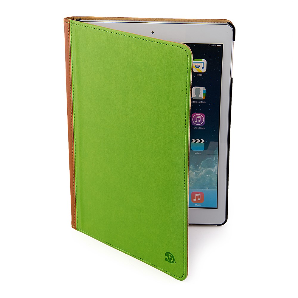 Mary Case for iPad Air with Sleep Mode (Green/Brown) 
