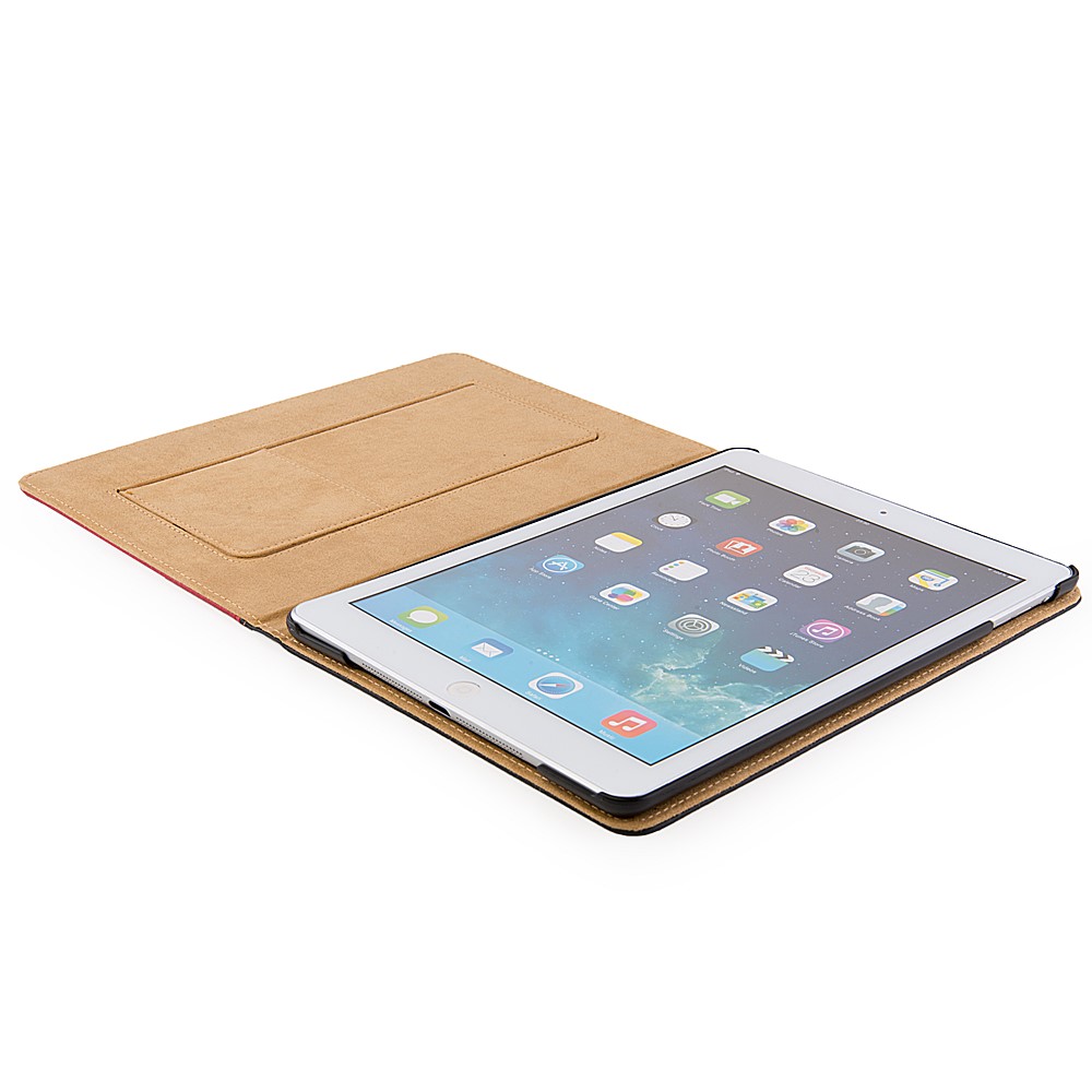 Mary Case for iPad Air with Sleep Mode (Red/Black) 