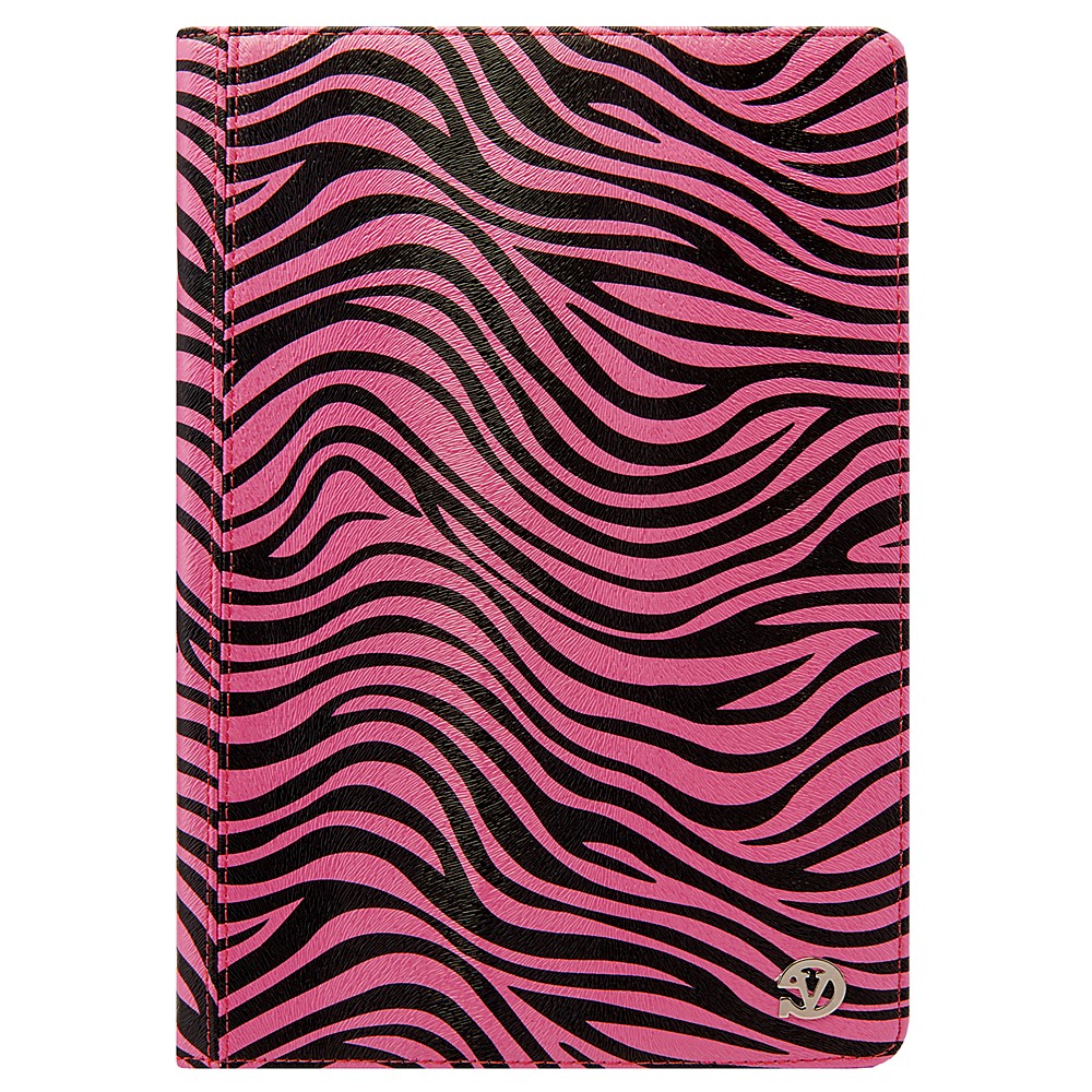 Mary Case for iPad Air with Sleep Mode (Pink/Black Zebra) 