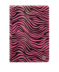 Mary Case for iPad Air with Sleep Mode (Pink/Black Zebra) 