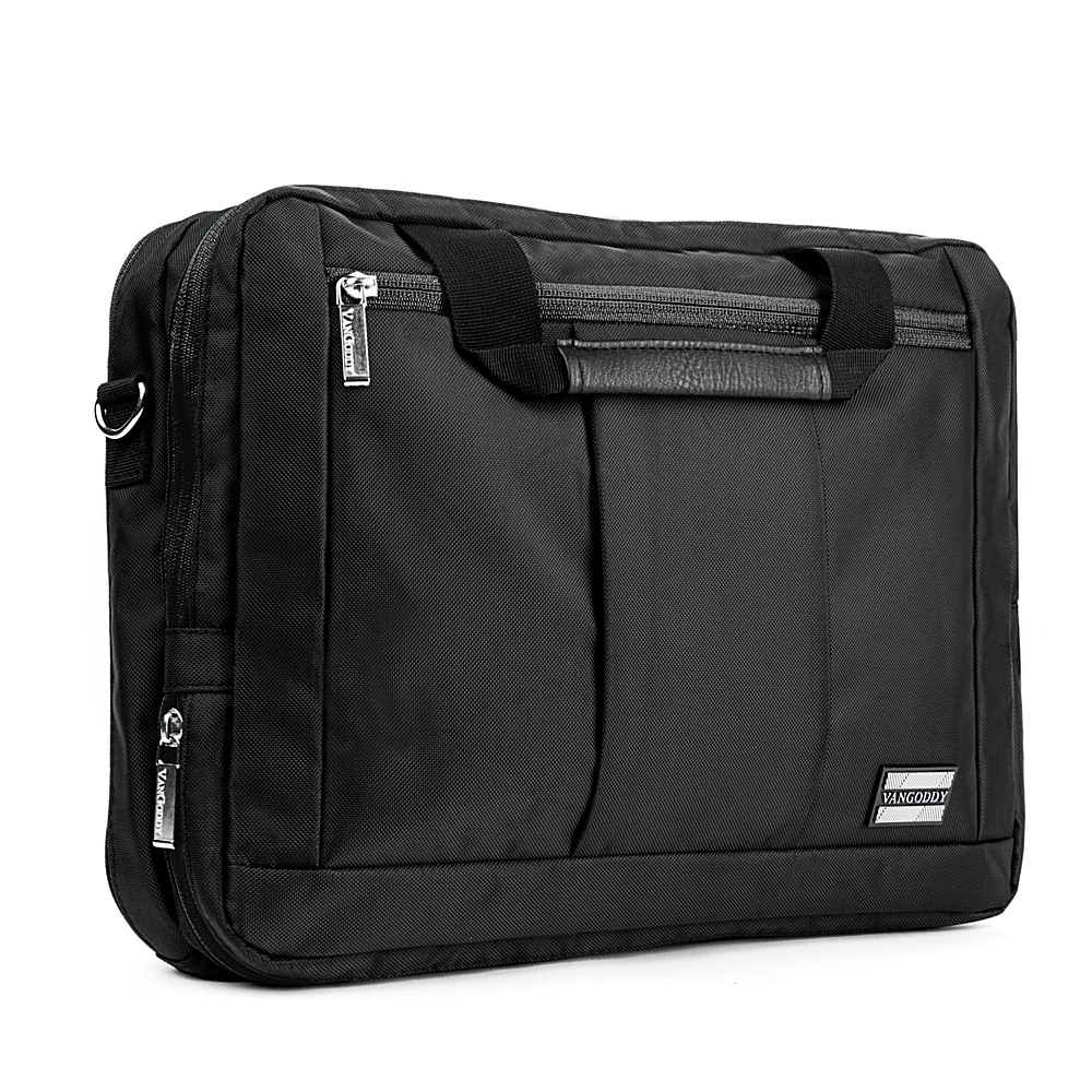 El Prado Laptop Messenger/ Backpack (Black) 15-17