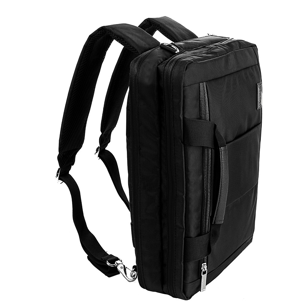 El Prado Laptop Messenger/ Backpack (Black) 15-17"