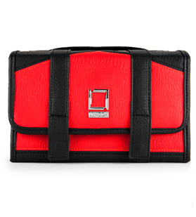 Lencca Stowaway Travel Organizer Kit (Red / Black)