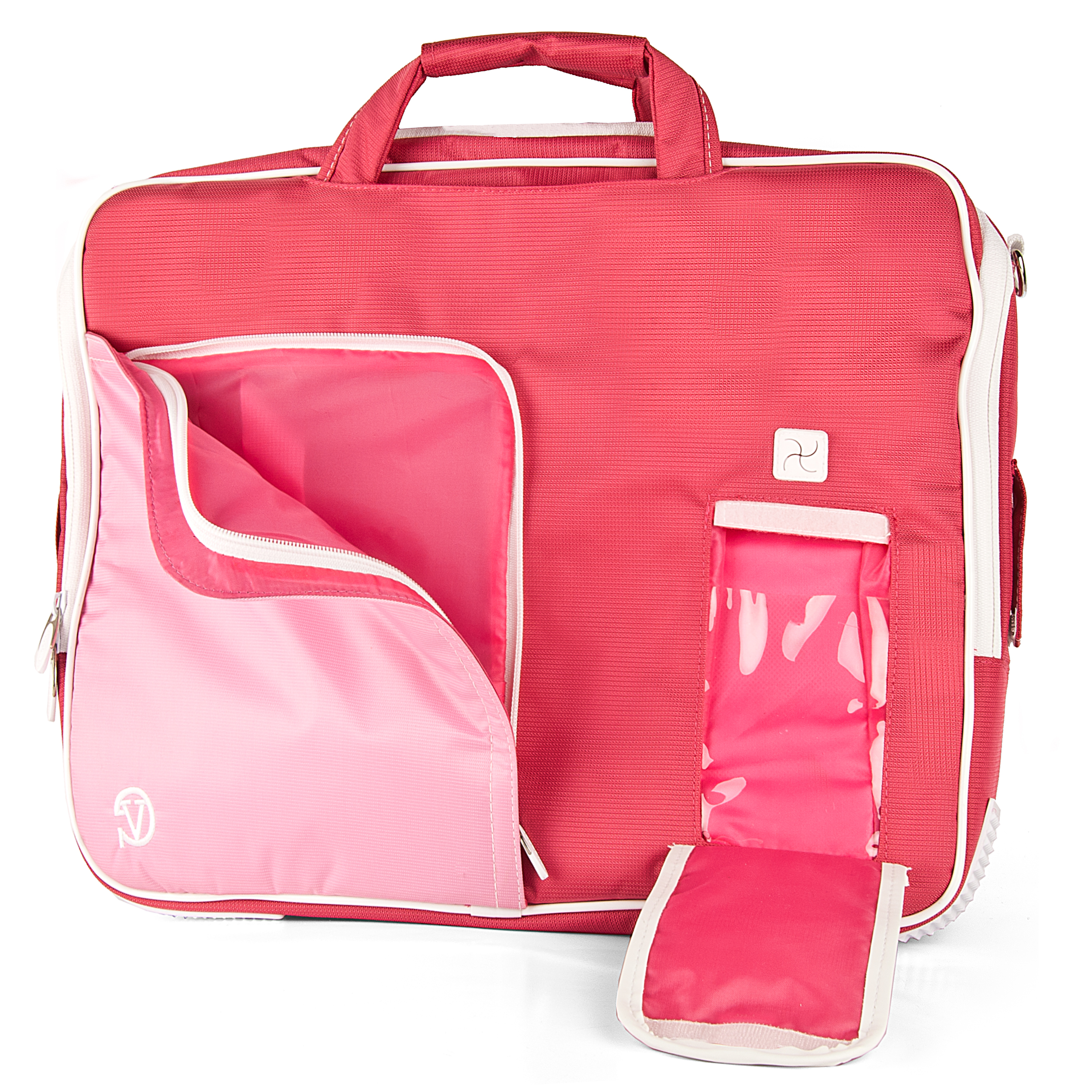 (Pink/White) Pindar Shoulder Case 12-13" 